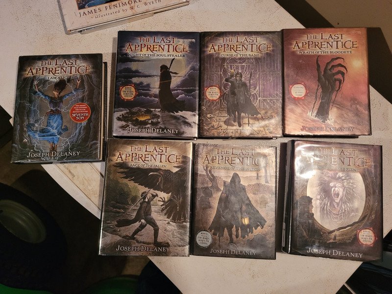 Must Young Adult Book Series 1-5,8 and 12 of The Last Apprentice Library Books