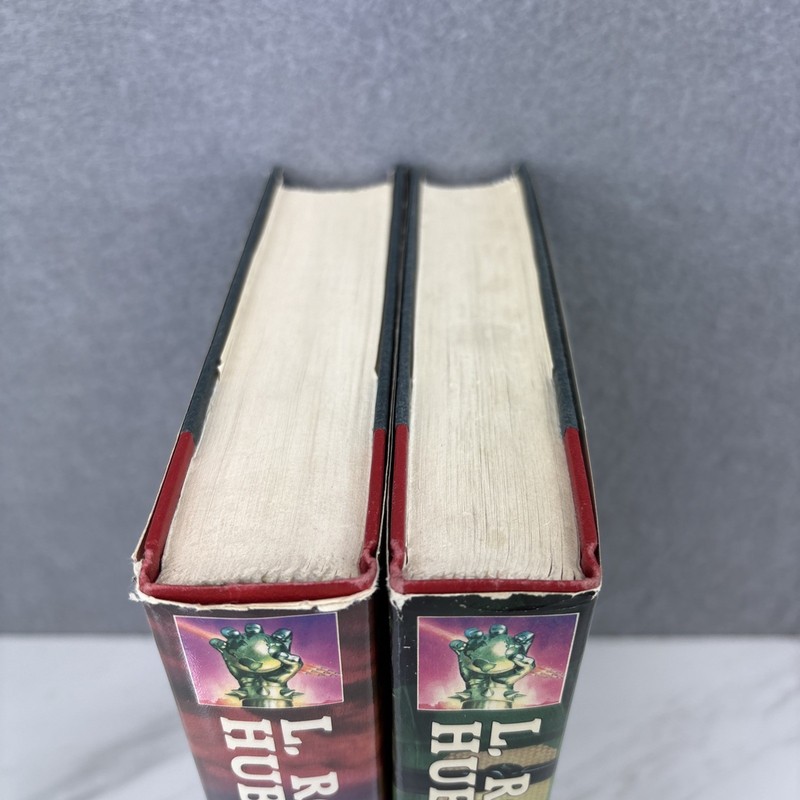 L Ron Hubbard Mission Earth Hardcover 80s Lot of 2 Books Vols 2 & 7 gallery