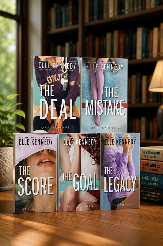 Off-Campus: 5 Books Collection set by Elle Kennedy Book English Paperback. gallery