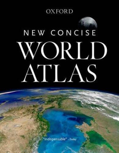 New Concise World Atlas – Hardcover By Oxford University Press – GOOD