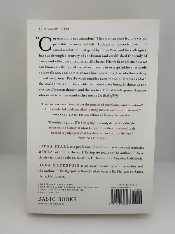The Book of Why: The New Science of Cause and Effect – Judea Pearl – Paperback gallery