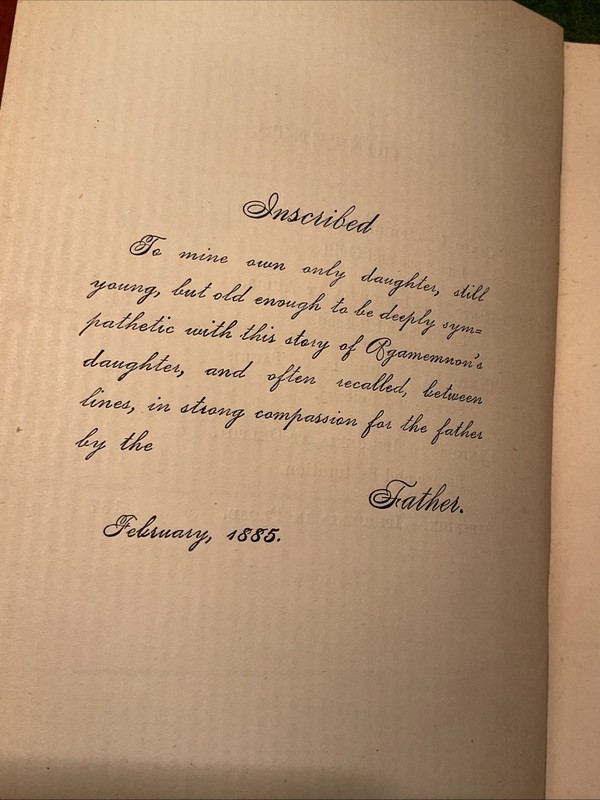 Agamemnon's Daughter by Denton J. Snider. 1892. HC VG 1st Edition gallery