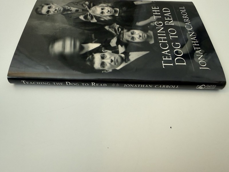 TEACHING THE DOG TO READ Jonathan Carroll 1000 copy SIGNED/NUMBERED Subterranean gallery