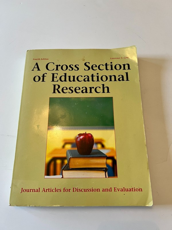A Cross Section of Educational – Paperback, by Lyne Lawrence S. – Very Good