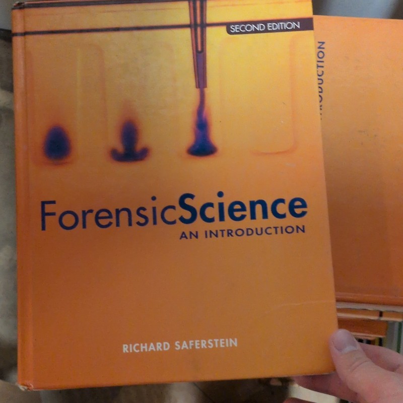 Forensic Science: An Introduction 2nd Ed Richard Saferstein Prentice Hardcover