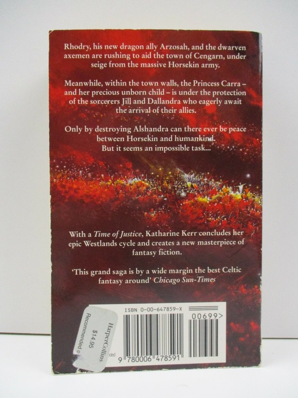 Katharine Kerr x 5 Books - A Time of War, Exile, Justice, Omens & Palace - Track gallery