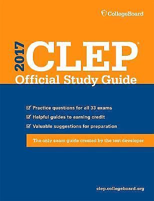 CLEP Official Study Guide 2017 – paperback, The College Board, 1457307782