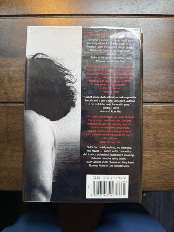 David Corbett "The Devil's Redhead" 1st ED Signed gallery