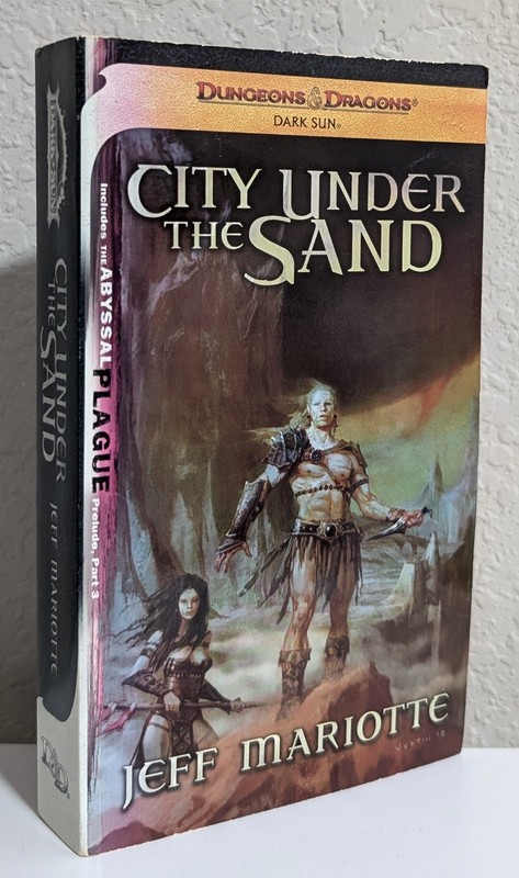 Dungeons & Dragons = DARK SUN = Jeff Mariotte = CITY UNDER THE SAND = pb 1st