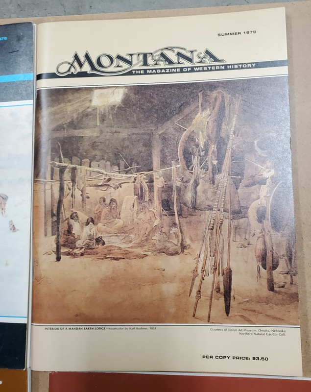 Vintage Lot Of 4 Montana The Magazine of Western History 1979 Bimonthly Magazine gallery