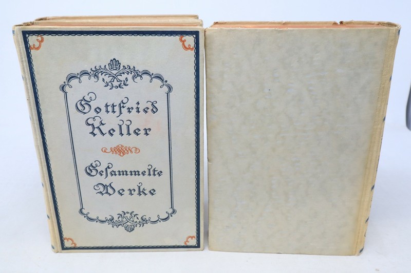 Collected Works of Gottfried Keller Vol. 2, 4, & 5 in German - HC gallery