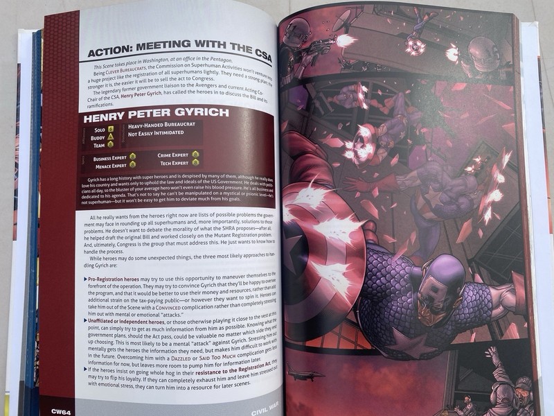 Civil War Heroic Roleplaying Event Book Margaret Weis 2012 HC gallery