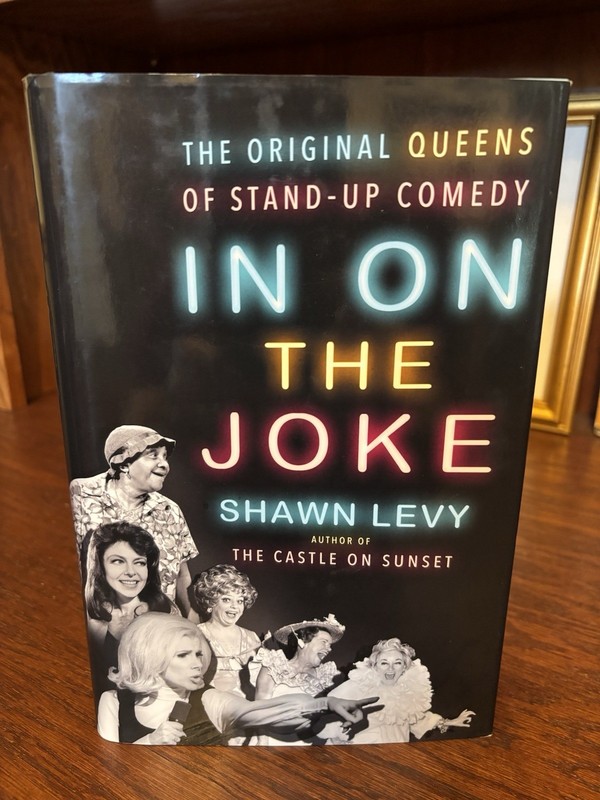 In On the Joke. Shawn Levy. 1st HC Ptg Doubleday 2022. Fine- Unread