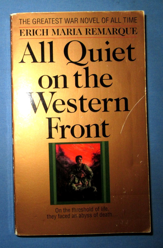 All Quiet On The Western Front By Erich Maria Remarque, 1982, Vintage, Paperback