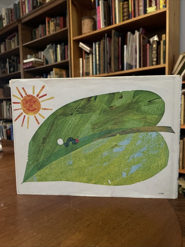 1st Ed HCDJ The Very Hungry Caterpillar by Eric Carle Collins A3450 VG gallery
