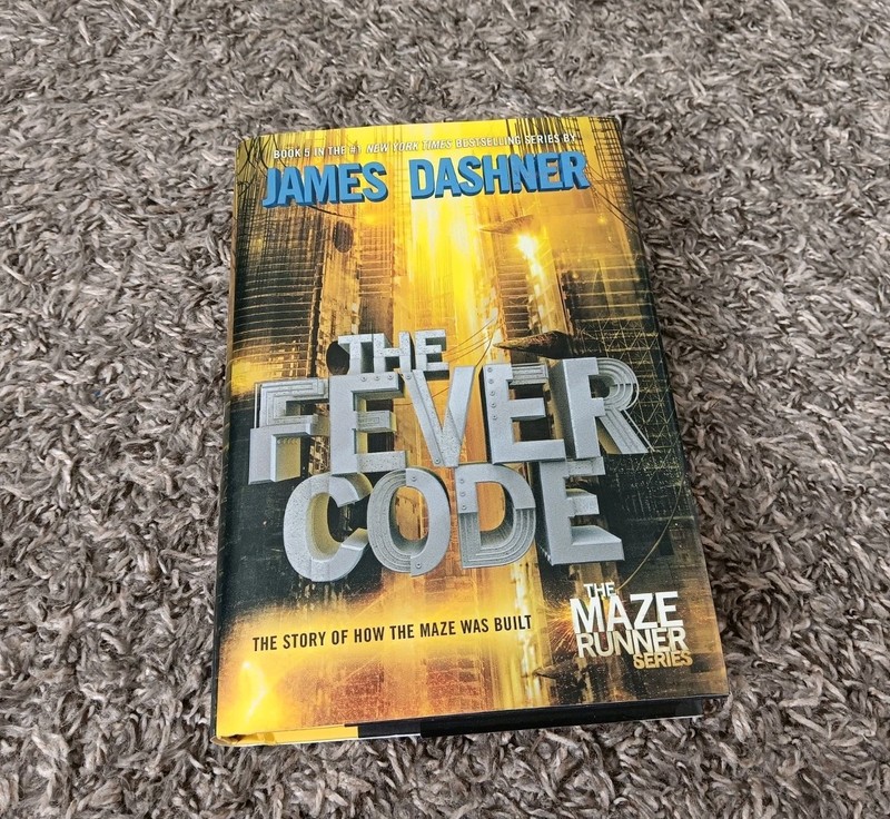 The Fever Code By James Dasher 2016 Hardcover Book HC/DJ 1st Edition Maze Runner