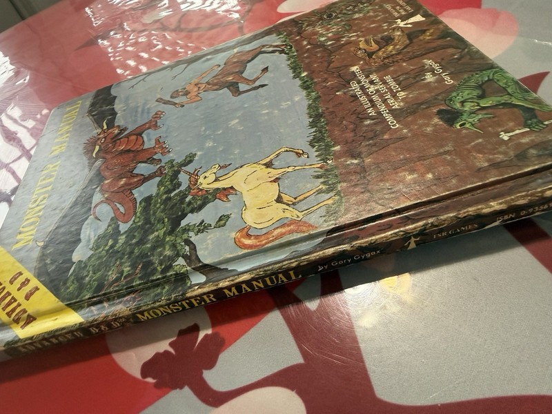 Advanced Dungeons & Dragons Monster Manual - Gary Gygax - 1978 4th Edition gallery
