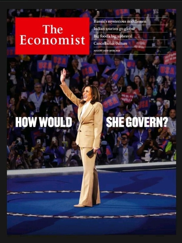 The Economist Magazine – August 24th 2024 Kamala Harris Trump US Election – New
