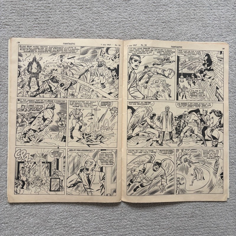 Marvel UK Comic - Oldhams Press - Fantastic - 1st July 1967 - Issue 20 gallery