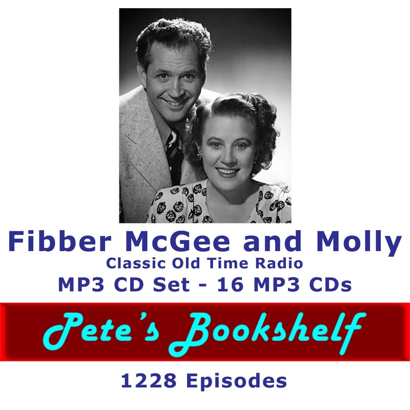Fibber McGee and Molly – Old Time Radio – 16 MP3 CD Set – 1228 Episodes