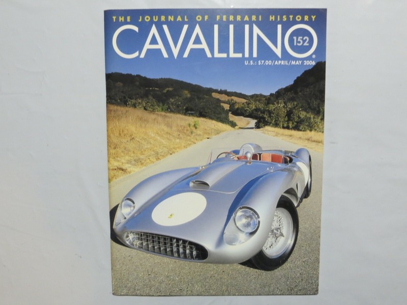 Cavallino Ferrari Magazine #152 166 MM Barchetta,166 Spyder Corsa,248 F1,250 8M