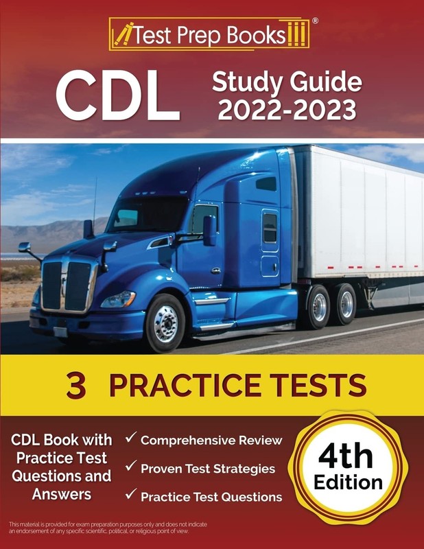 CDL Study Guide 2022-2023: CDL Book with Practice Test Questions and Answers…