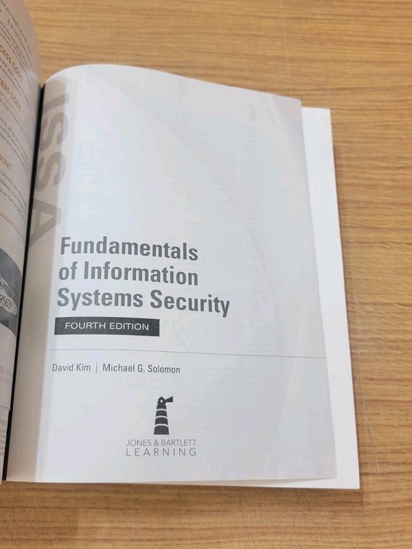 Fundamentals of Information Systems Security 4th Edition Paperback Textbook gallery