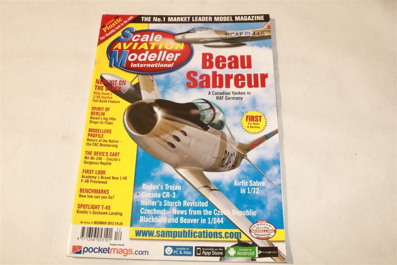 SCALE AVIATION MODELLER INTERNATIONAL MAGAZINE – Back Issue – December 2012