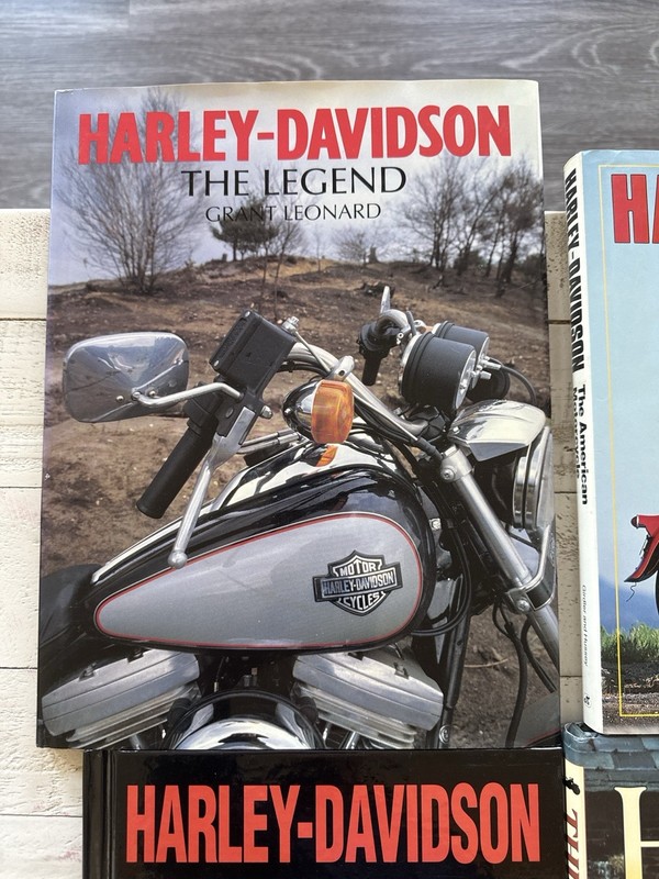 Harley-Davidson & Indian Motorcycle History HC Lot of 5 Illustrated Classics gallery