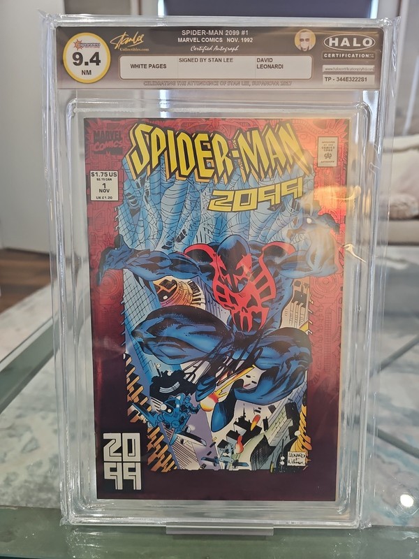 Spider-Man 2099 #1 (Marvel Comics November 1992) Signed Stan Lee