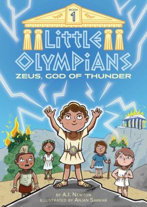 Little Olympians 1: Zeus, God of Thunder Paperback A. I. Newton