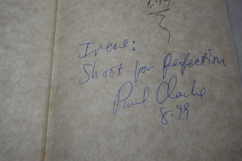 Lessons in Excellence SIGNED Charlie Trotter & Paul Clarke 1999 Hardcover Book gallery