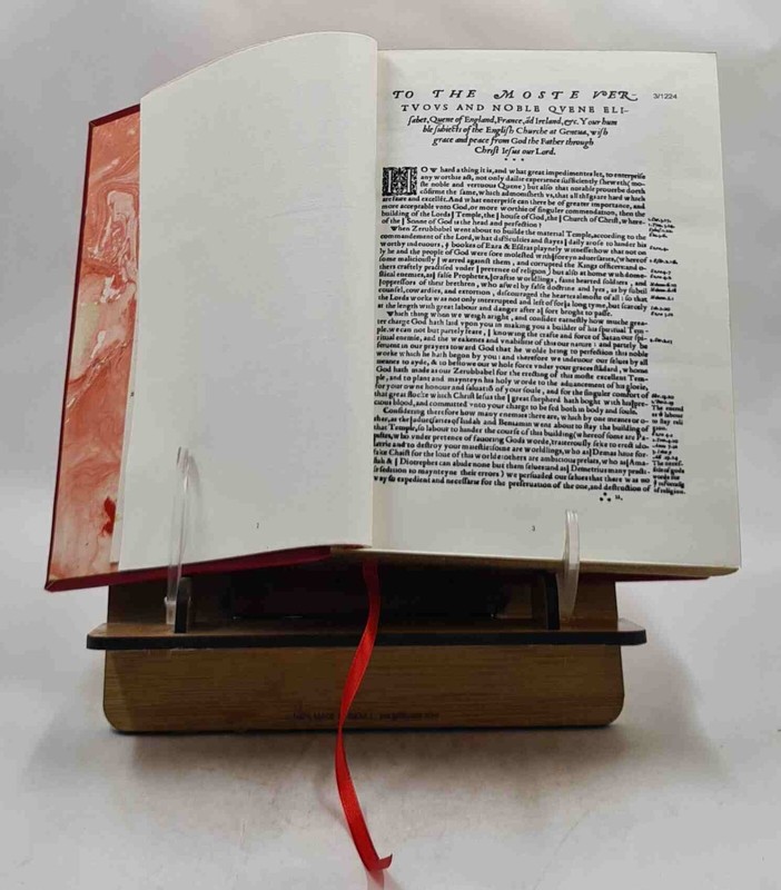 The Geneva Bible 1560 by God [PREMIUM LEATHER BOUND] gallery