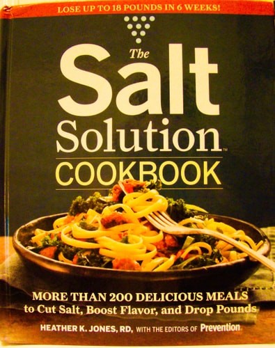 The Salt Solution Cookbook by Jones, Heather K., Good Book