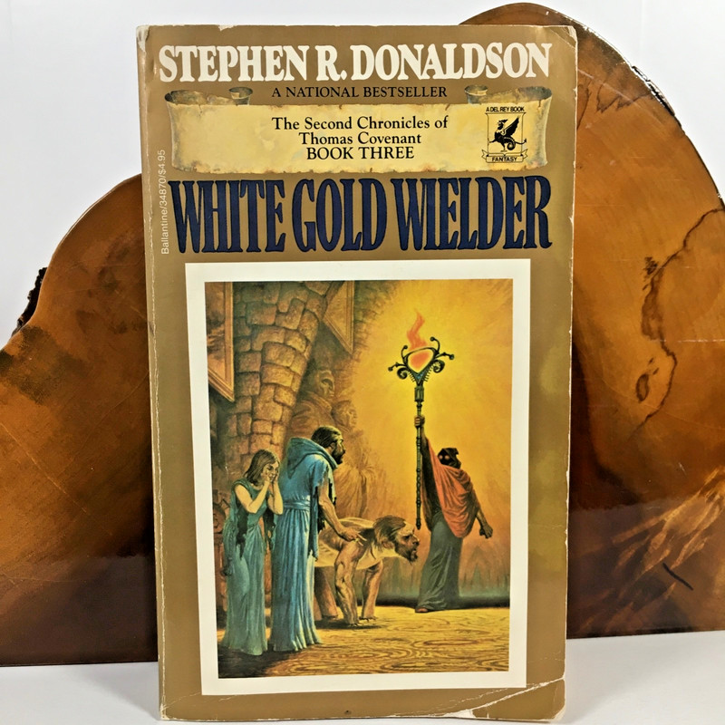 WHITE GOLD WIELDER Stephen R. Donaldson PAPERBACK FANTASY 1987 PB FREE SHIPPING