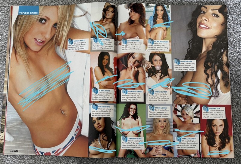 Nuts Magazine 28 May - 3 June (100 Babes issue 2010) Rare gallery