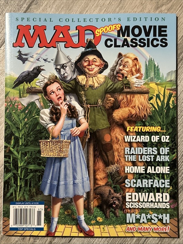 2026 MAD Special Collectors Edition WIZARD OF OZ Movie Classics SCARFACE