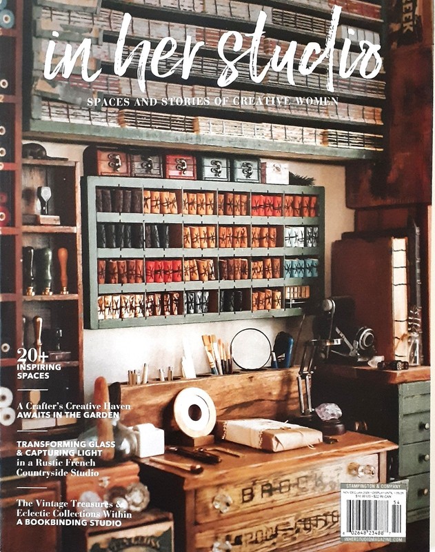 «IN HER STUDIO» Spaces & Stories of CREATIVE WOMEN 2025 Vol. 8 Issue 2