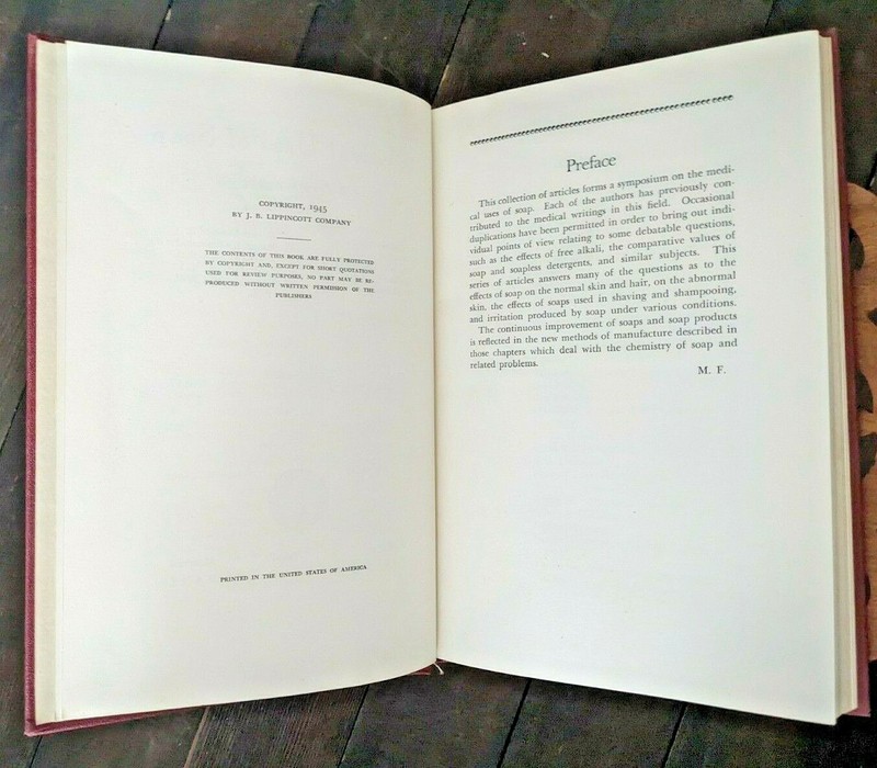 Medical Uses of Soap a Symposium ed Morris Fishbein 1946 Proctor Gamble 1st Ed. gallery
