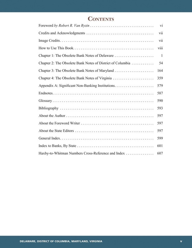 Whitman Encyclopedia Of Obsolete US Paper Money Volume 8 South Atlantic States gallery