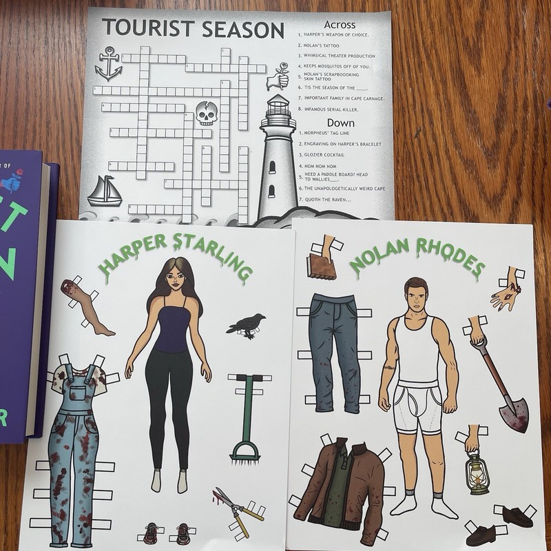 Tourist Season Brynne Weaver Unsigned Hardcover w/ Preorder Swag gallery