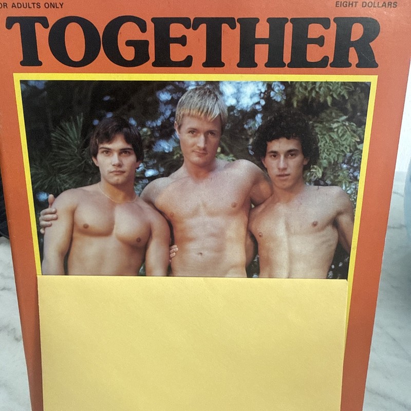 1976 House One Male Magazine Pin Up- -Gay Interest Magazine-Gregg-Richard-Tony