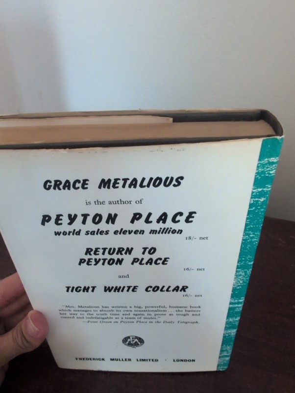 No Adam in Eden By Metalious, Grace Metalious, HB 1964 Frederick Muller London gallery