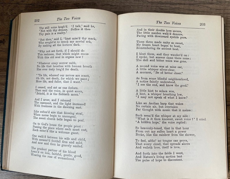 Amazing Poems Of Tennyson Oxford 1908 Leather Spine Gold gilt edge pages gallery