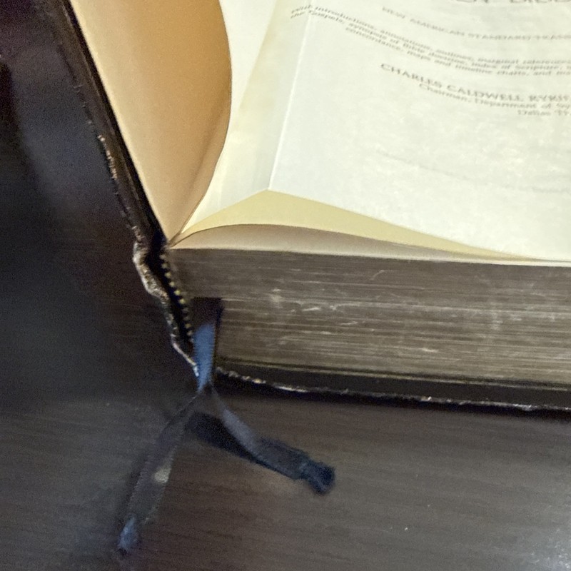 NASB Ryrie Study Bible 1978 gallery