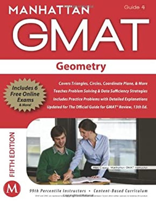 Geometry GMAT Strategy Guide Paperback Manhattan GMAT Staff