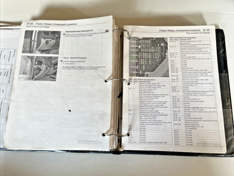 Volkswagen Jetta (A5) Service Manual 2005 - 2008: 1. 9L TDI, 2. 0L FSI, 2. 5L gallery