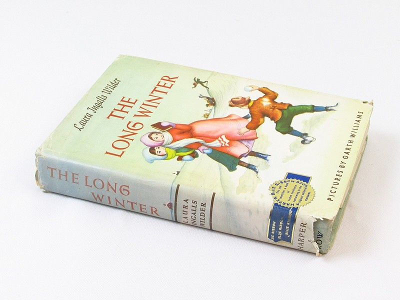 The Long Winter Laura Ingalls Wilder 1953/c1962 Vintage HCDJ Garth Williams gallery