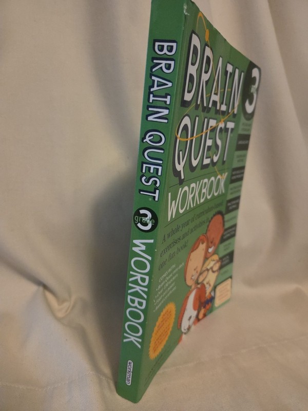 Brain Quest Workbook: 3rd Grade by Janet A. Meyer (2008, Trade Paperback) gallery