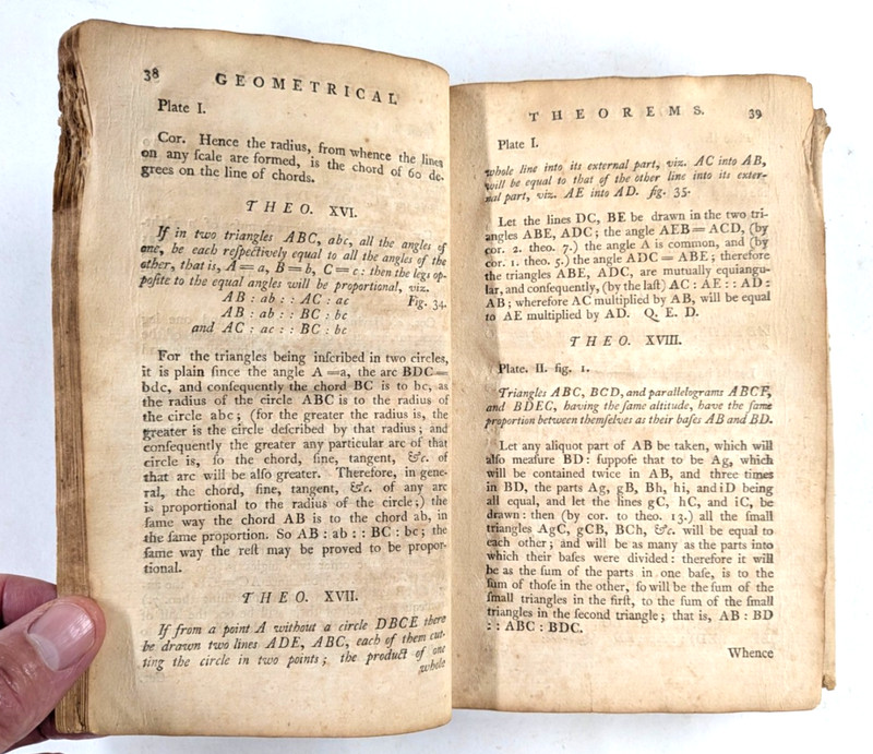 1789 A Treatise of Practical Surveying by Robert Gibson with Fold-Outs gallery